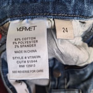 Theses are some medium washed blue jeans